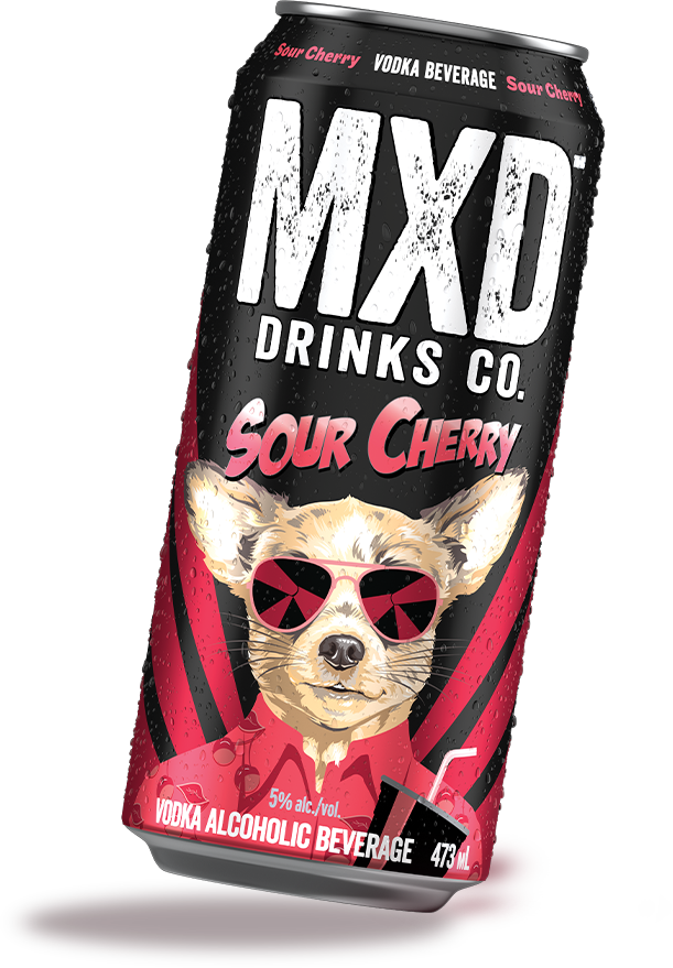 MXD Drinks Co. Sour Cherry Can