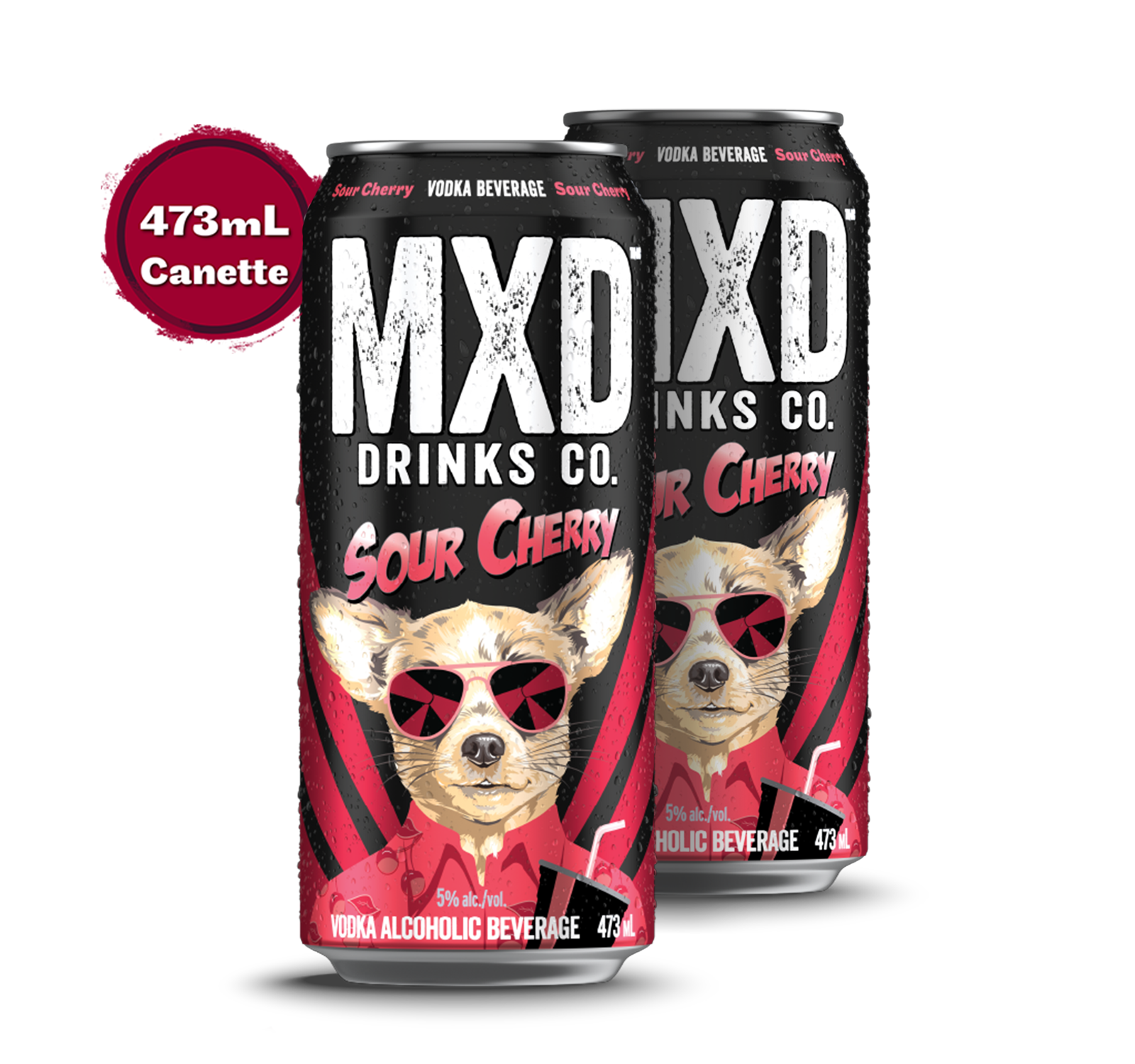 MXD Drinks Co. Sour Cherry Cans