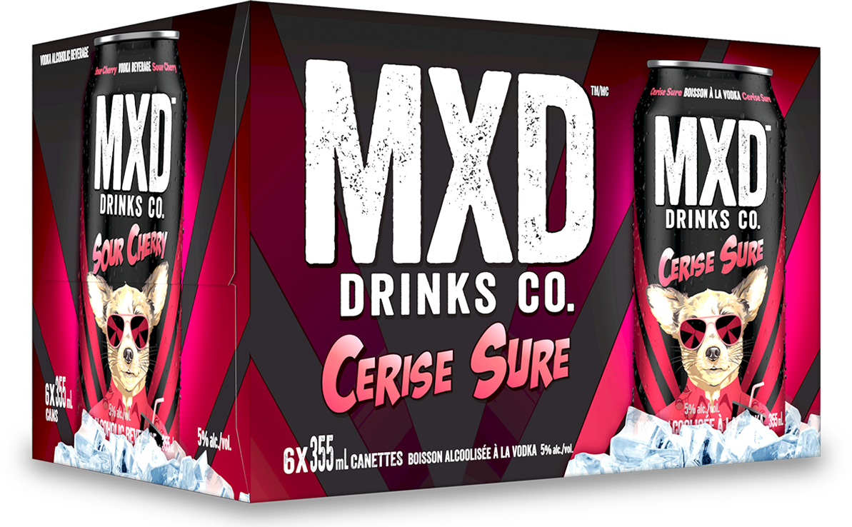 MXD Drinks Co. Sour Cherry Variety Pack